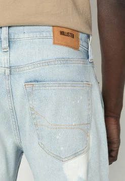 Hollister Co. BOTTOM BLEACH - Jeans Straight Leg - Light Bleach | Herren -Hollister Co Verkäufe 2022 c138935b0908444fa0ed38eedc646988