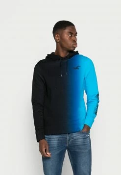 Hollister Co. Sweatshirt - Black/blue Ombre | Herren