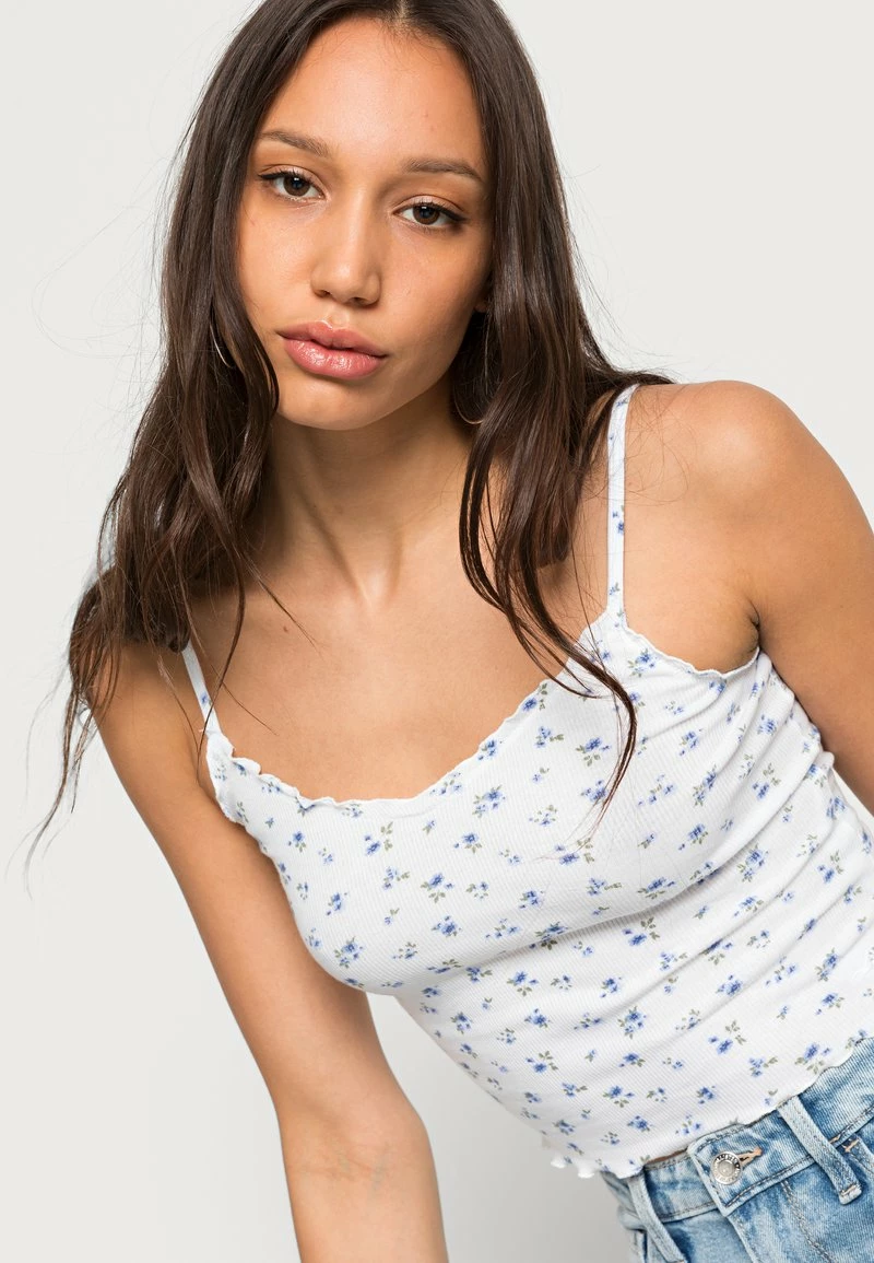 Hollister Co. 3 PACK - Top - White Ground Blue/griaille/white | Damen 9 Hollister Co. 3 PACK - Top - White Ground Blue/griaille/white | Damen – Bild 7