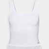 Hollister Co. TANK - Top - White | Damen -Hollister Co Verkäufe 2022 c63e4020450947cbab661ef03c0473b9