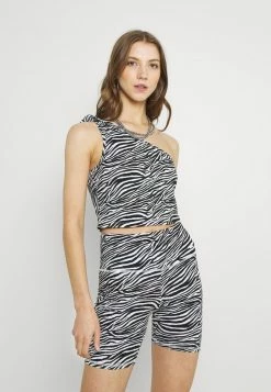 Hollister Co. ONE SHOULDER TIE 2 PACK - Top - Black | Damen -Hollister Co Verkäufe 2022 c70eb15aed9646cdbf9a49407d10258d