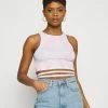 Hollister Co. WRAP TANK - Top - White | Damen -Hollister Co Verkäufe 2022 c8de444cad3d49bb83db48ac4a4aebe0