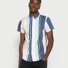 Hollister Co. SLIM PATTERN - Hemd - Light Blue | Herren