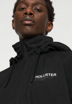 Hollister Co. JACKET - Leichte Jacke - Black | Herren -Hollister Co Verkäufe 2022 ca11c91558d64e708a399a4c9a2faedc