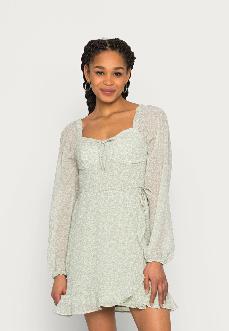 Hollister Co. DRESS - Freizeitkleid - Green | Damen 3 Hollister Co. DRESS - Freizeitkleid - Green | Damen