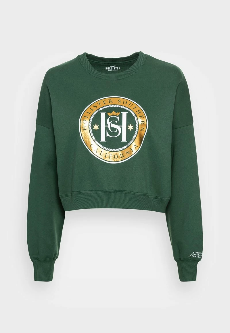 Hollister Co. CYBER DROP CREW - Sweatshirt - Pineneedle | Damen 6 Hollister Co. CYBER DROP CREW - Sweatshirt - Pineneedle | Damen – Bild 4