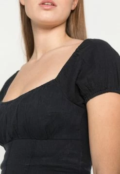 Hollister Co. CORSET - Bluse - Black | Damen -Hollister Co Verkäufe 2022 cd1b764afe98403e8ee26fa6d85f0a05