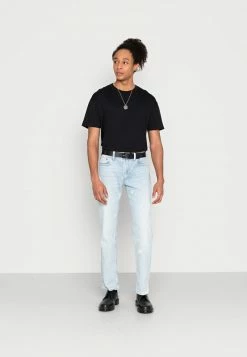 Hollister Co. CREW 2 PACK - T-Shirt Basic - Grey/black | Unisex