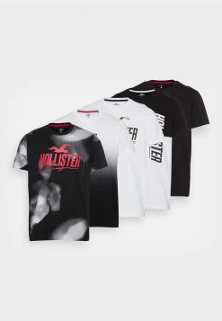 Hollister Co. LOGO PLAY SOLID 5 Pack - T-Shirt Print - Multi | Herren -Hollister Co Verkäufe 2022 cdfa32676bf349e08bec84cfd29bff17