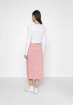 Hollister Co. SLIP SKIRT - A-Linien-Rock - Coral | Damen -Hollister Co Verkäufe 2022 cf15d76413a743dba7c76a719b595800