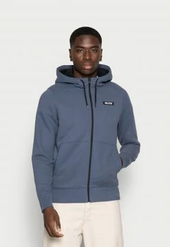 Hollister Co. SHERPA LINED - Sweatjacke - Mid Blue | Herren