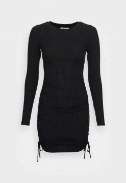 Hollister Co. COZY DRESS - Jerseykleid - Black | Damen -Hollister Co Verkäufe 2022 d0181db06f5248f196bf6201b9678573