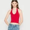 Hollister Co. BARE HALTER - Top - Jester Red | Damen -Hollister Co Verkäufe 2022 d06914c80c0a4273910d3df56aa6e3aa
