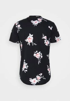 Hollister Co. CURVED HEM PATTERN - T-Shirt Print - Black | Herren -Hollister Co Verkäufe 2022 d0a6b45e7a7c47e9a3e7a2a7610433f6