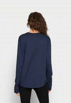 Hollister Co. TIMELESS LOGO TEE - Langarmshirt - Navy | Damen -Hollister Co Verkäufe 2022 d12c13bb40ac469fbd4d2193273f8114