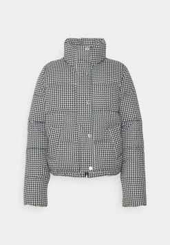 Hollister Co. FASHION PUFFER - Winterjacke - Black/white | Damen -Hollister Co Verkäufe 2022 d1b53ca950db4b86929ff4722e842524