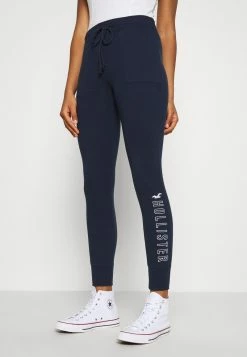 Hollister Co. LOGO FLEGGING - Jogginghose - Navy | Damen