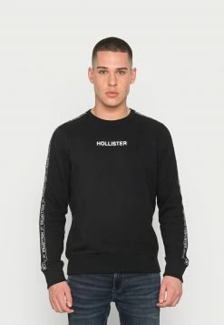 Hollister Co. EMEA SPORT CREW - Sweatshirt - Black | Herren