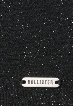 Hollister Co. FESTIVE ONE SHOULDER - Langarmshirt - Casual Black Sparkle | Damen -Hollister Co Verkäufe 2022 d52a545a5ffc46c8a3e25cb2109f05ab