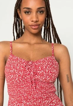 Hollister Co. BARE MIDI - Freizeitkleid - Red | Damen -Hollister Co Verkäufe 2022 d637f2fc152c4c8e911ca1bdcb51fe7e