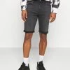 Hollister Co. Jeans Shorts - Clean Washed Black | Herren