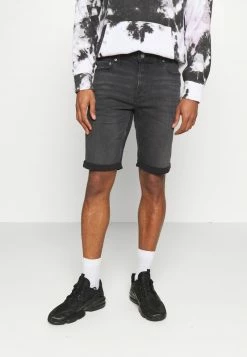 Hollister Co. Jeans Shorts - Clean Washed Black | Herren