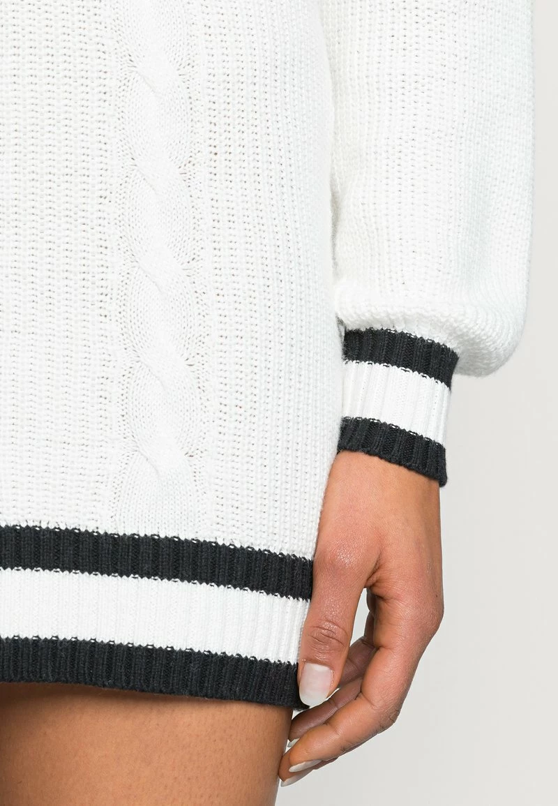 Hollister Co. VARSITY DRESS - Strickkleid - Cream With Black Tipping | Damen 7 Hollister Co. VARSITY DRESS - Strickkleid - Cream With Black Tipping | Damen – Bild 5