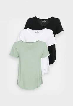 Hollister Co. EASY VEE 3 PACK - T-Shirt Basic - White/black/green Bay | Damen 14 Hollister Co. EASY VEE 3 PACK - T-Shirt Basic - White/black/green Bay | Damen -Hollister Co Verkäufe 2022 d7556056622143abb455dab1e6b1f913