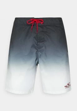 Hollister Co. BOARD - Badeshorts - Black/white | Herren