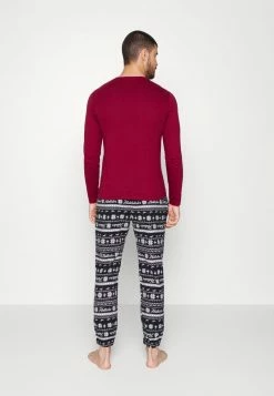 Hollister Co. JOGGER CHAIN SET - Nachtwäsche Set - Bordeaux | Herren -Hollister Co Verkäufe 2022 d808944fac6649cbb2e72a787d342c1e