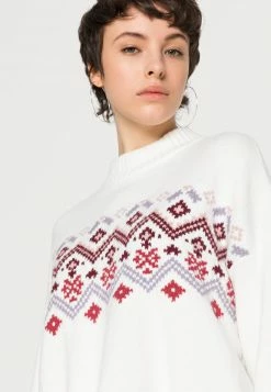 Hollister Co. FAIR ISLE COOL GIRL MOCK NECK - Strickpullover - Fair Isle | Damen -Hollister Co Verkäufe 2022 d88e3dba53cf43498225c7c50f381976