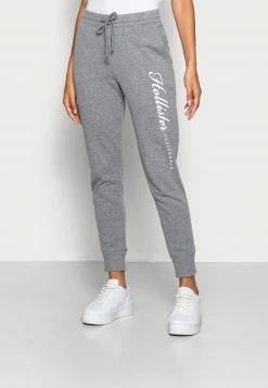 Hollister Co. CHAIN LOGO JOGGER - Jogginghose - Grey | Damen