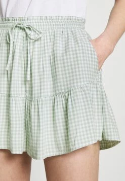 Hollister Co. Shorts - Mint Gingham | Damen -Hollister Co Verkäufe 2022 d912ddb5273f4ae98046e813231570a6