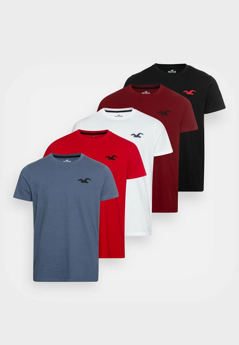 Hollister Co. CREW EXPLODED ICON 5 PACK - T-Shirt Basic - Exploded Icon | Herren 8 Hollister Co. CREW EXPLODED ICON 5 PACK - T-Shirt Basic - Exploded Icon | Herren – Bild 6