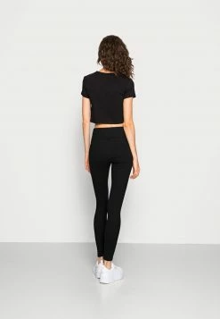 Hollister Co. CROSS - Leggings - Hosen - Black | Damen -Hollister Co Verkäufe 2022 da65100bf2144cd3af001da47d0a9de4