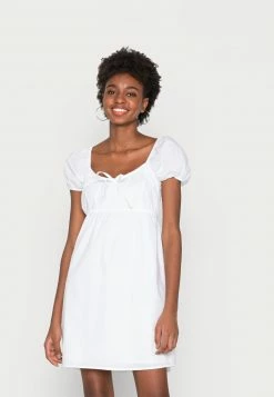 Hollister Co. SUMMER PREVIEW - Freizeitkleid - Solid White | Damen