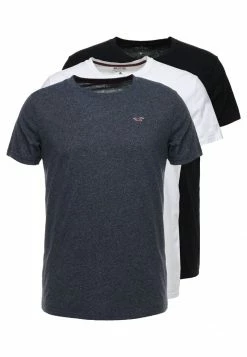 Hollister Co. CREW CHAIN 3 PACK - T-Shirt Basic - White | Herren -Hollister Co Verkäufe 2022 dbacbcd0dd684d1581ae417ddf8dbc16