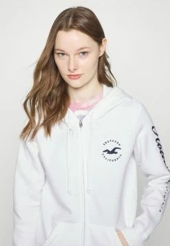Hollister Co. TECH CORE - Sweatjacke - White | Damen -Hollister Co Verkäufe 2022 dd80a9a4c1274794a140d0a1f8a26d2d