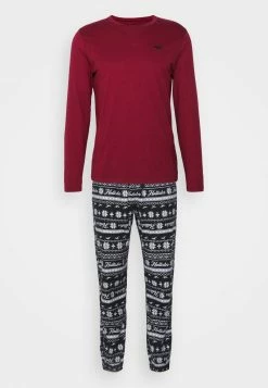 Hollister Co. JOGGER CHAIN SET - Nachtwäsche Set - Bordeaux | Herren -Hollister Co Verkäufe 2022 dd90bbdeb91b47958de1c994a8549253