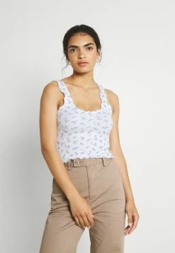 Hollister Co. CINCH CAMI - Top - White | Damen