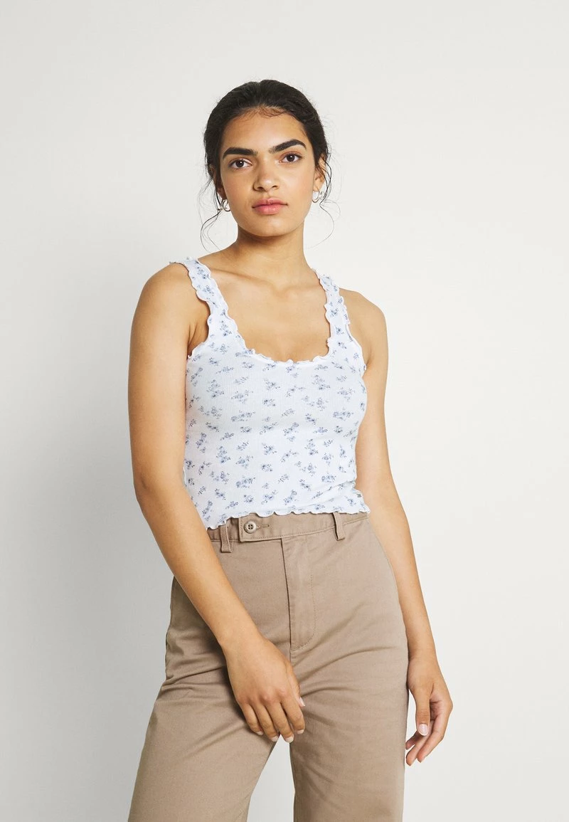 Hollister Co. CINCH CAMI - Top - White | Damen 3 Hollister Co. CINCH CAMI - Top - White | Damen