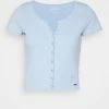 Hollister Co. SIDE UP - T-Shirt Basic - Placid Blue | Damen