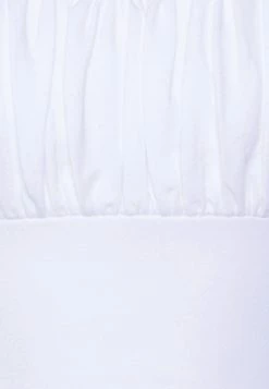 Hollister Co. CROP RUCHED BUST BACK TIE - T-Shirt Print - White | Damen -Hollister Co Verkäufe 2022 dfa271c81fe04c489feec7568d0ebef7