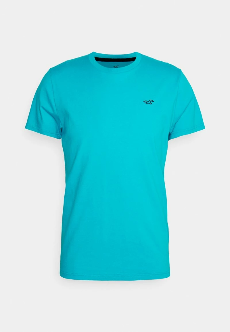 Hollister Co. CREW SOLIDS 3 PACK - T-Shirt Basic - Turq/lilac/pink | Herren 5 Hollister Co. CREW SOLIDS 3 PACK - T-Shirt Basic - Turq/lilac/pink | Herren – Bild 3