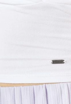 Hollister Co. WRAP CAMI TRIFECTA - Top - White | Damen -Hollister Co Verkäufe 2022 e0b6155356f54f5895e87f09902b759a