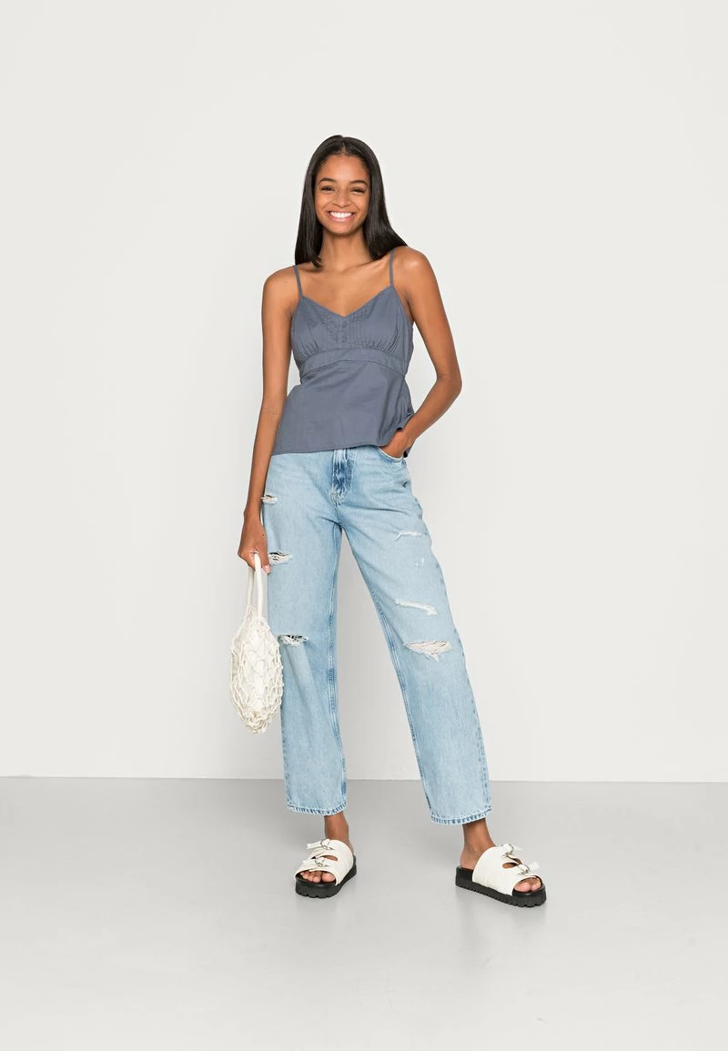 Hollister Co. BARE PRAIRIE BABYDOLL - Top - Blue | Damen 4 Hollister Co. BARE PRAIRIE BABYDOLL - Top - Blue | Damen – Bild 2