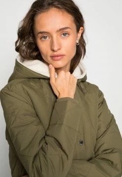Hollister Co. ANORAK REPLACEMENT - Parka - Olive | Damen -Hollister Co Verkäufe 2022 e13fd2f859394bf5939d85d778bbab0c