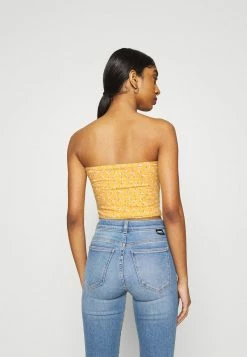 Hollister Co. REVERSIBLE TUBE - Top - Gold | Damen -Hollister Co Verkäufe 2022 e22ba3e5160f4bb2ba87eb1b5a7fab46