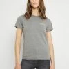 Hollister Co. T-Shirt Basic - Grey | Damen -Hollister Co Verkäufe 2022 e66b1cc2c28346c387da6f8dcd518db4