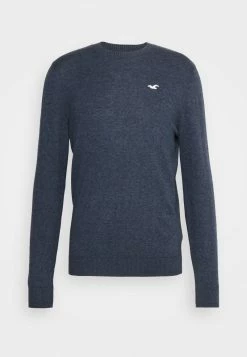 Hollister Co. CREW - Strickpullover - Navy | Herren -Hollister Co Verkäufe 2022 e6bc3ebe44734ad78db0534b6320a886
